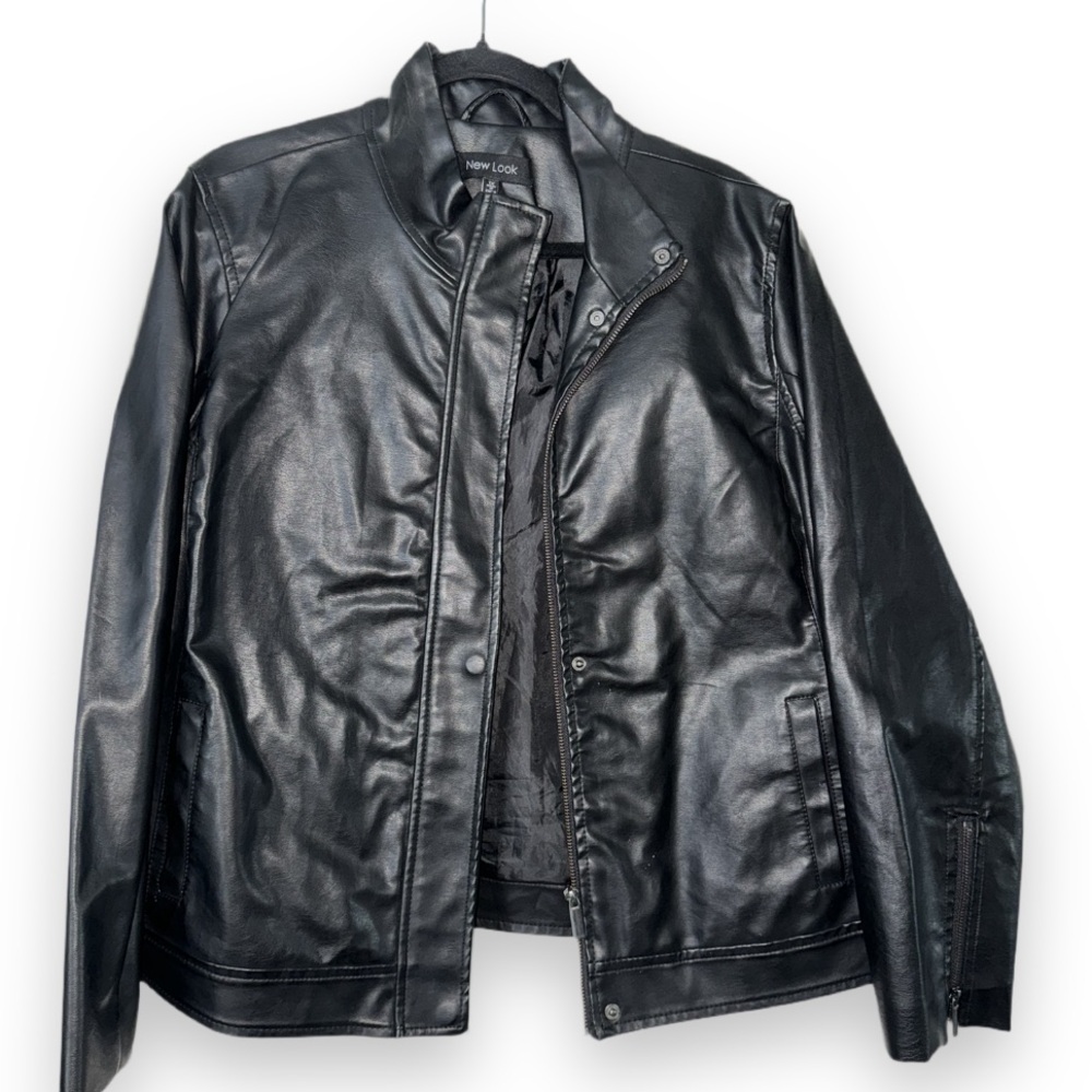 New Look Black Leather Jacket